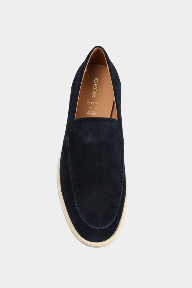 U55LAD00020C Мокасины Geox Синий