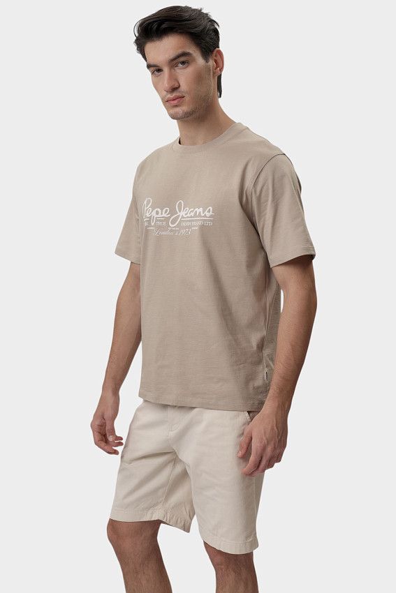 Футболка Pepe Jeans Бежевый