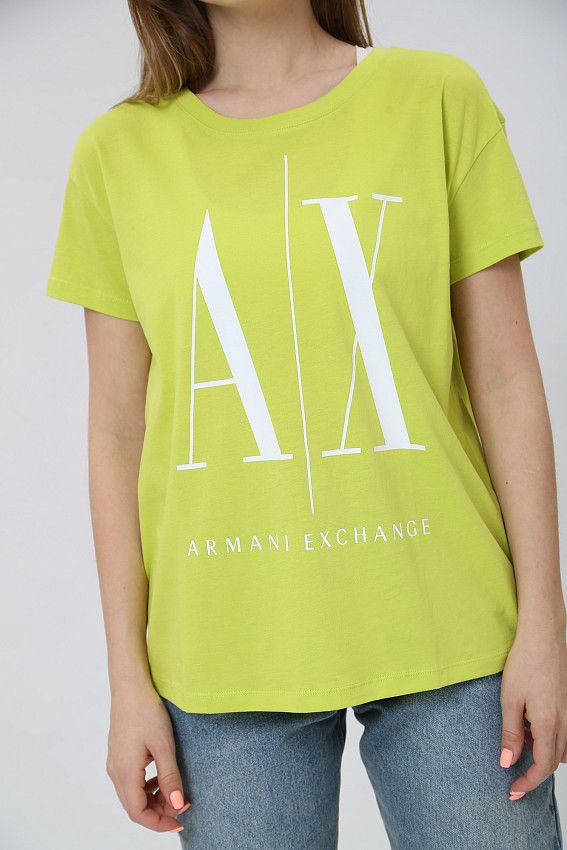 Футболка Armani Exchange Салатовый