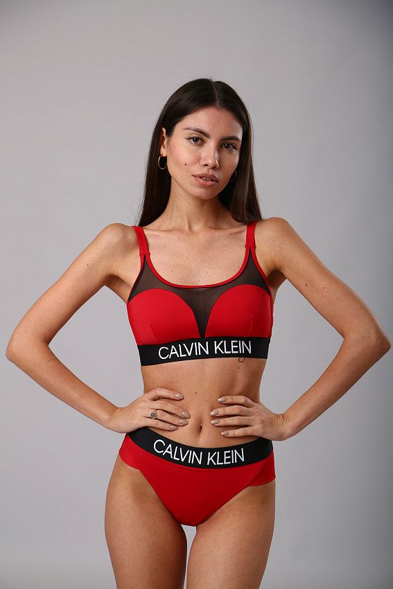 Верх от купального костюма Calvin Klein Underwear Черный