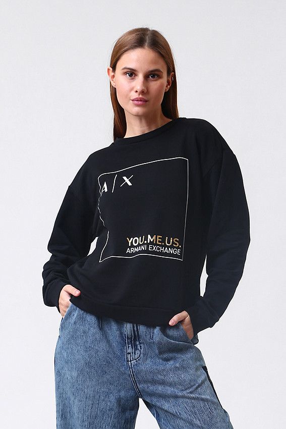Свитшот Armani Exchange Черный
