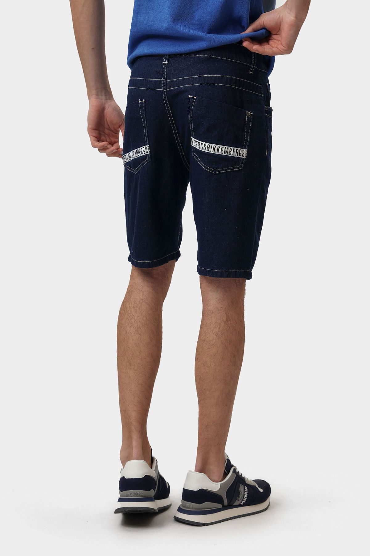 Шорты джинсовые Bikkembergs Синий