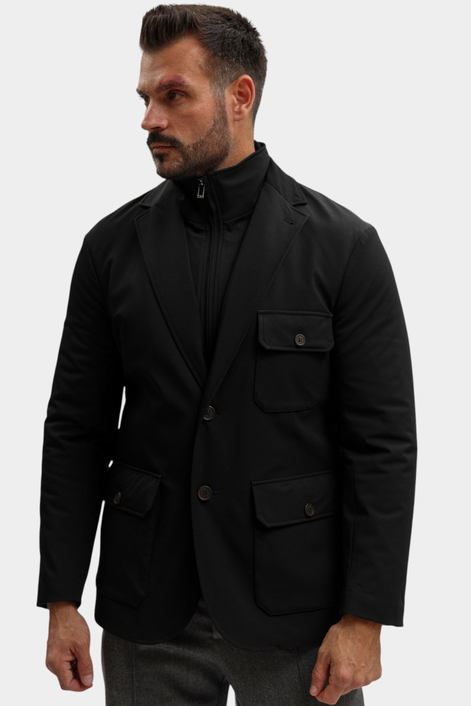 EM003835_ AF18502 Пиджак Emporio Armani Черный