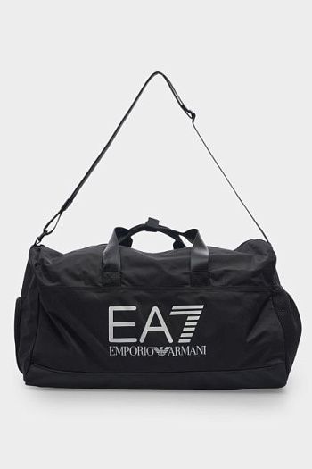 Сумка спортивная черная EA7