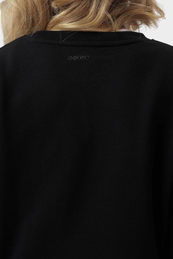 Лонгслив Emporio Armani Черный