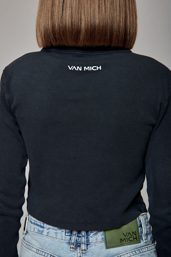 Кроп-топ Van Mich Черный