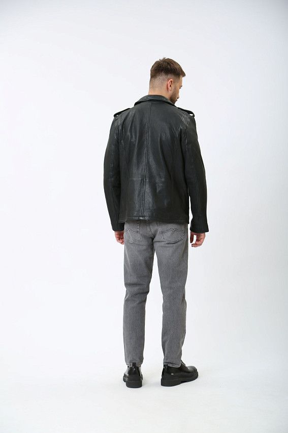 Куртка кожаная Mustang Черный