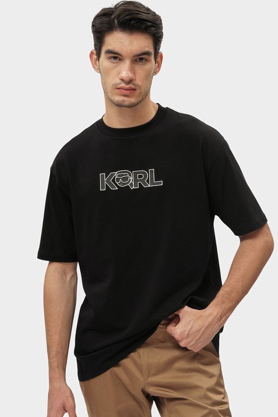 Футболка Karl Lagerfeld Черный