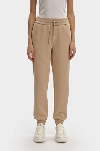 Брюки спортивные хлопковые бежевые Armani Exchange