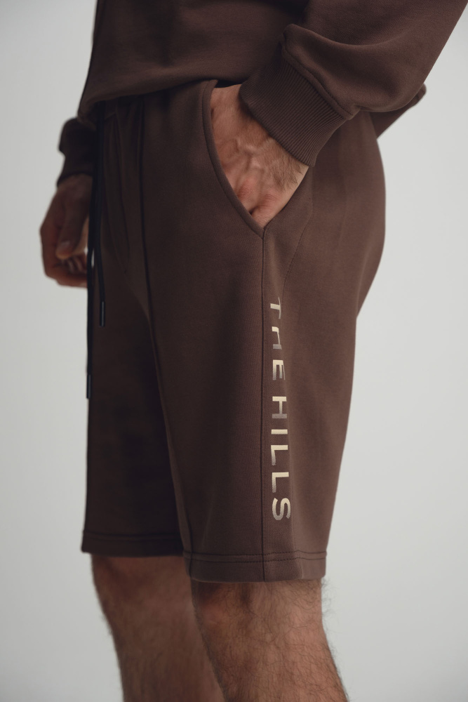 M-252-P-22-0707 Шорты спортивные The Hills Коричневый
