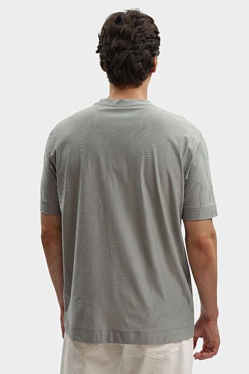 Футболка из хлопка Emporio Armani