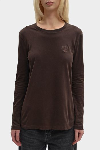 Лонгслив хлопковый белый Armani Exchange