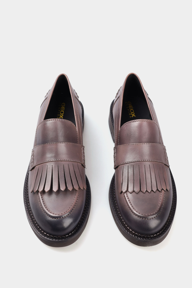 D46WYF00043C Лоферы Geox Коричневый