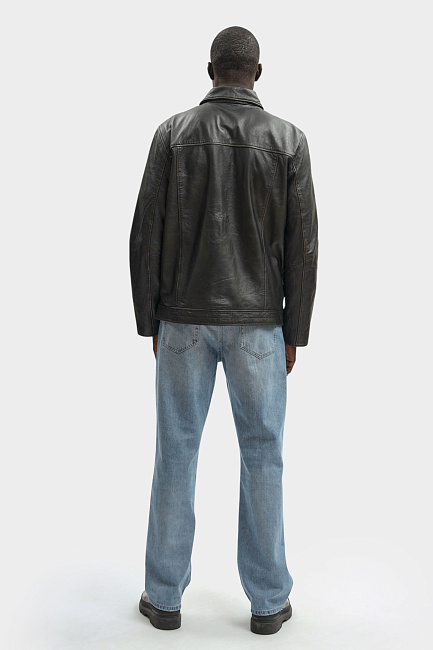 Куртка кожаная Mustang