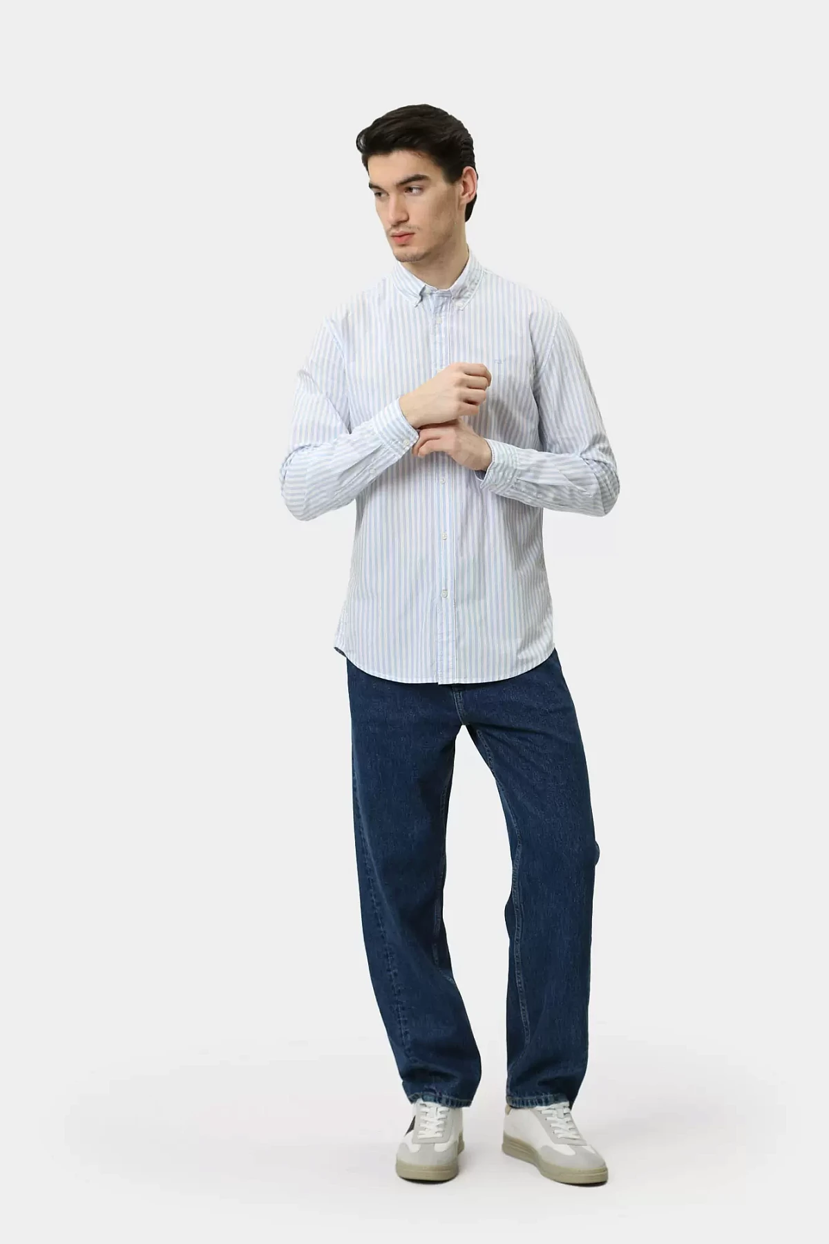 Рубашка с длинным рукавом Pepe Jeans Синий