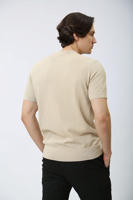 Футболка трикотажная Karl Lagerfeld Бежевый