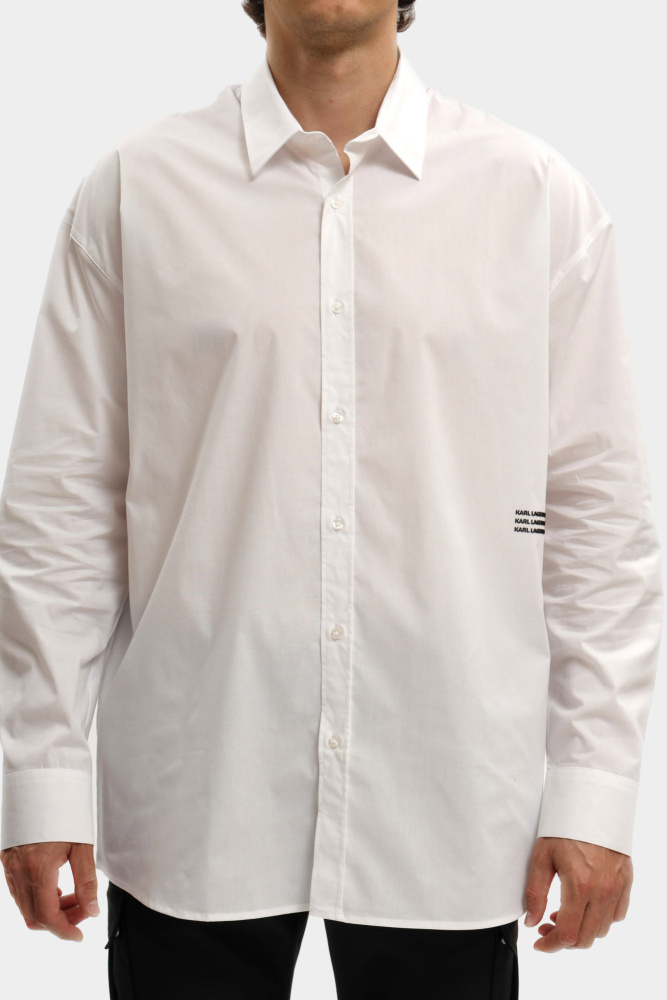 553600_605969 Рубашка с длинным рукавом Karl Lagerfeld Белый