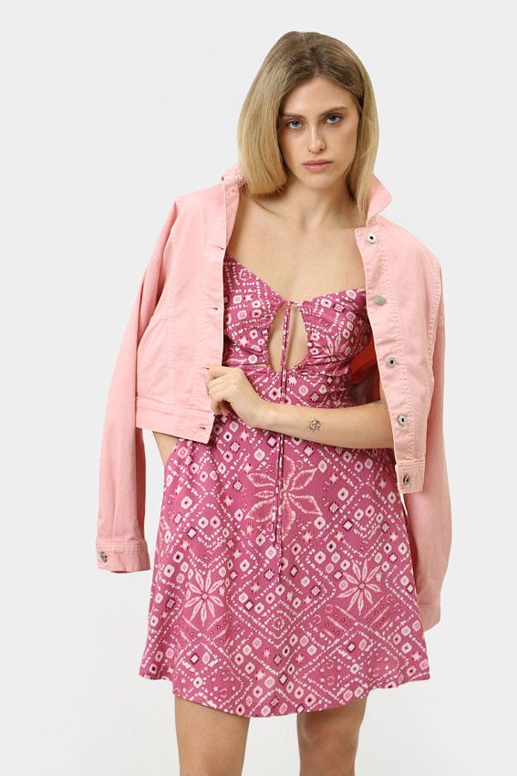 Платье Pepe Jeans Розовый