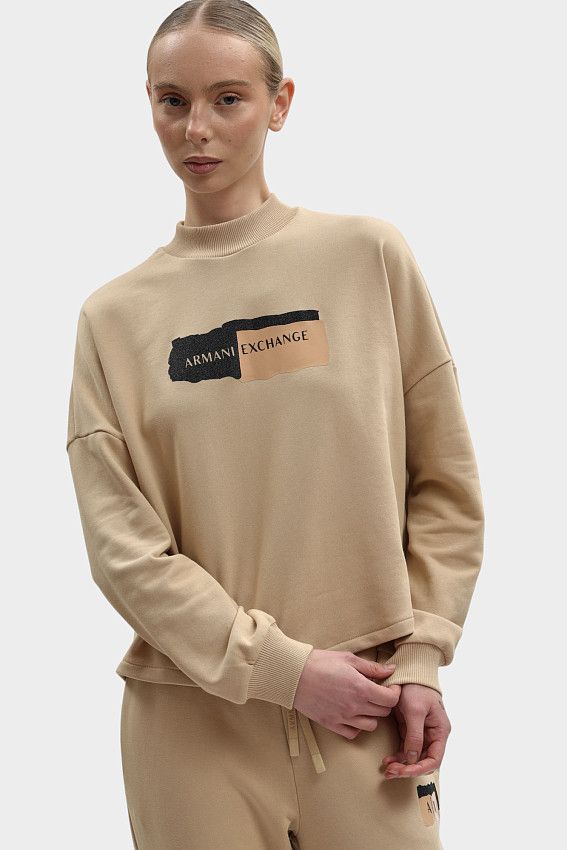 Свитшот Armani Exchange Бежевый