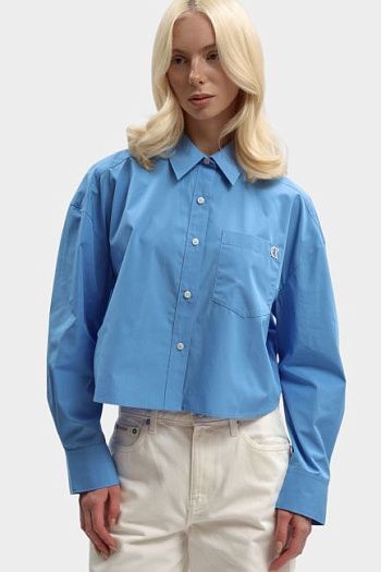 Рубашка из хлопка Calvin Klein Jeans
