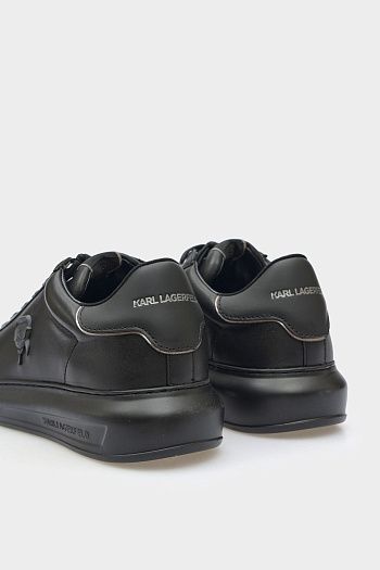 Футболка хлопковая черная Emporio Armani