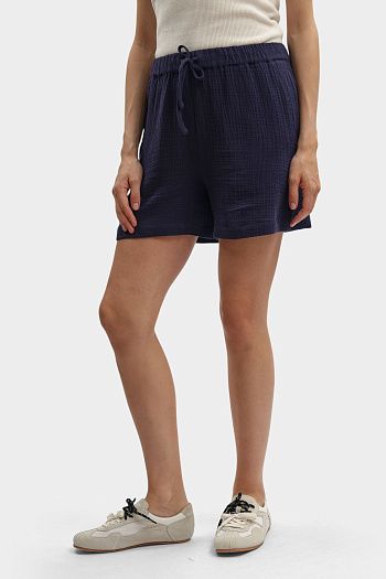 Шорты свободные синие Calvin Klein Jeans