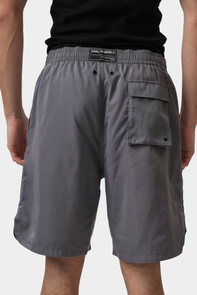 A1M46009 Шорты плавательные Karl Lagerfeld Серый