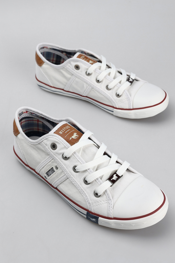 1099-310 Кеды Mustang Белый