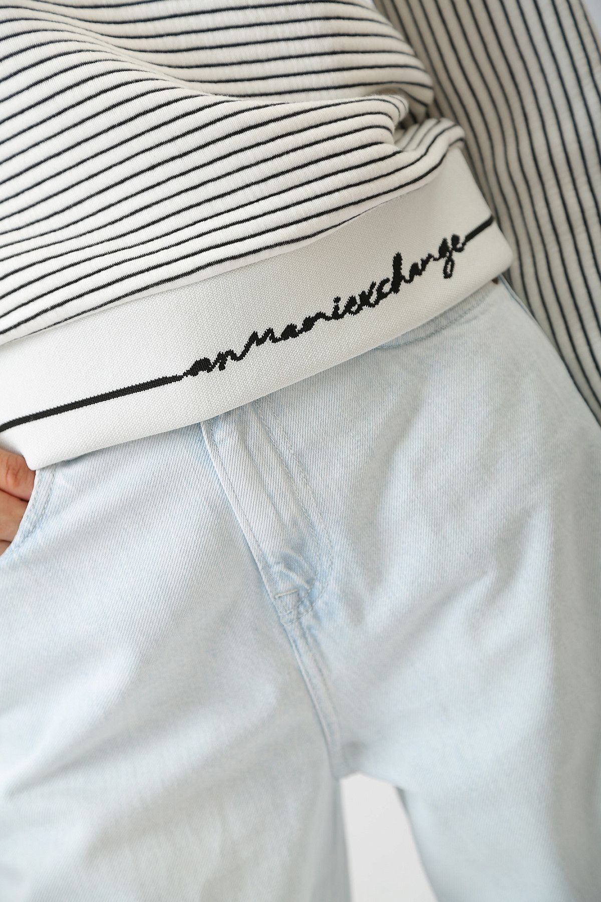 Худи Armani Exchange Белый