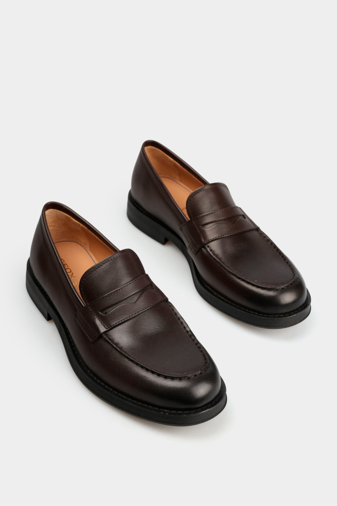 U658KB00039 Лоферы Geox Коричневый