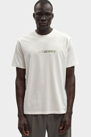 Футболка из хлопка Armani Exchange