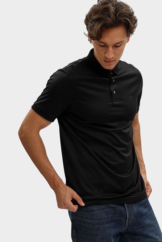 Футболка Поло Emporio Armani Черный