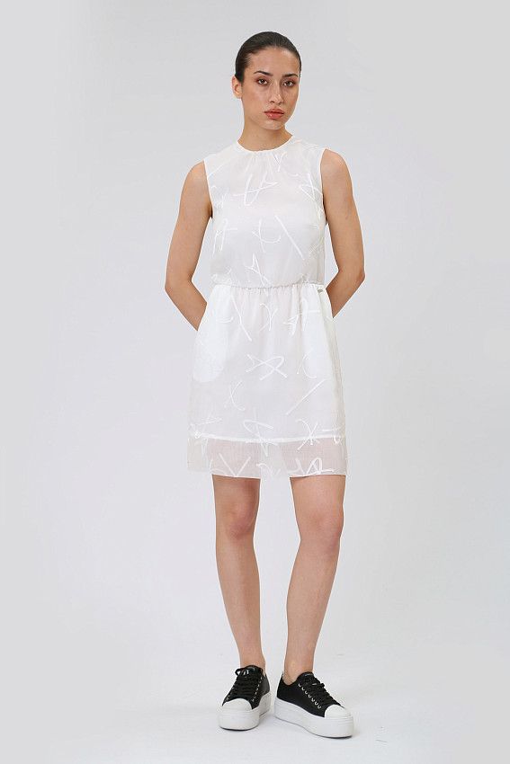 Платье Armani Exchange Белый