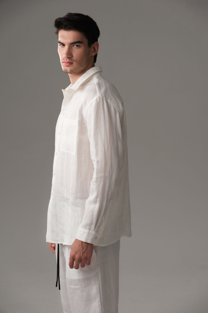 M-251-TH-56-0119 Рубашка с длинным рукавом The Hills Белый