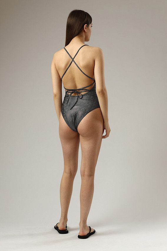 Купальник слитный Calvin Klein Underwear Серый