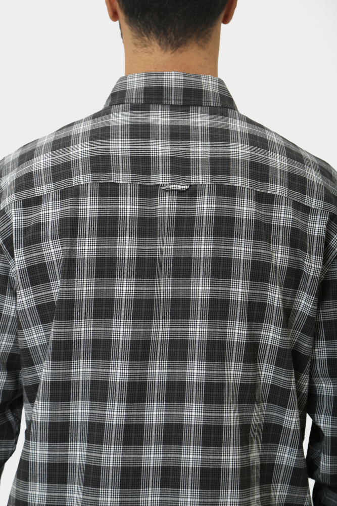 1015625 Рубашка с длинным рукавом Mustang Серый