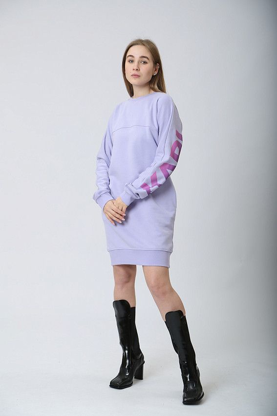 Платье Karl Lagerfeld Фиолетовый