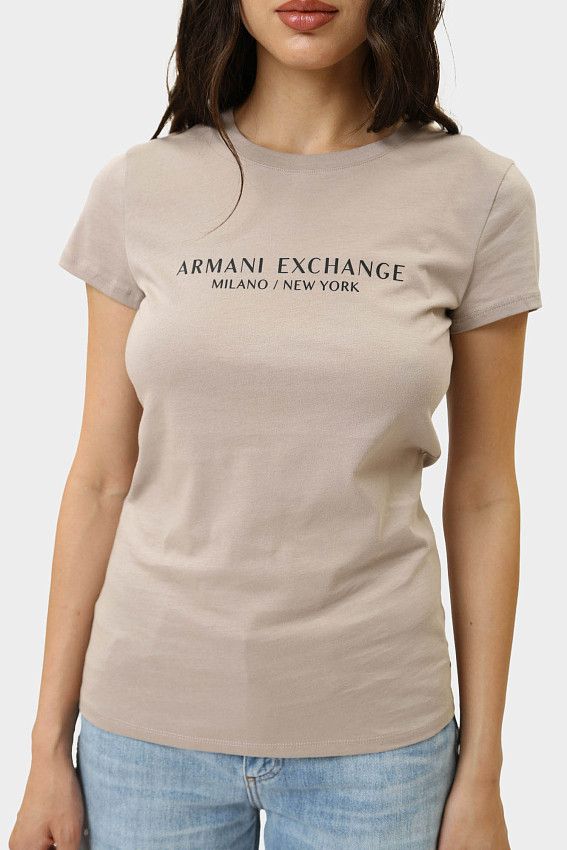 Футболка Armani Exchange Бежевый