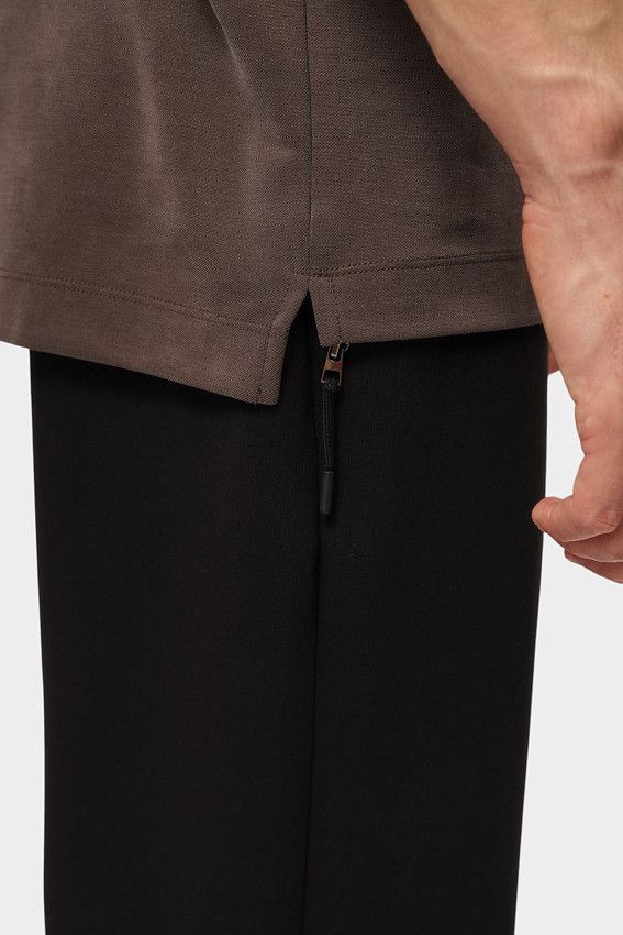 Поло EA7 Коричневый