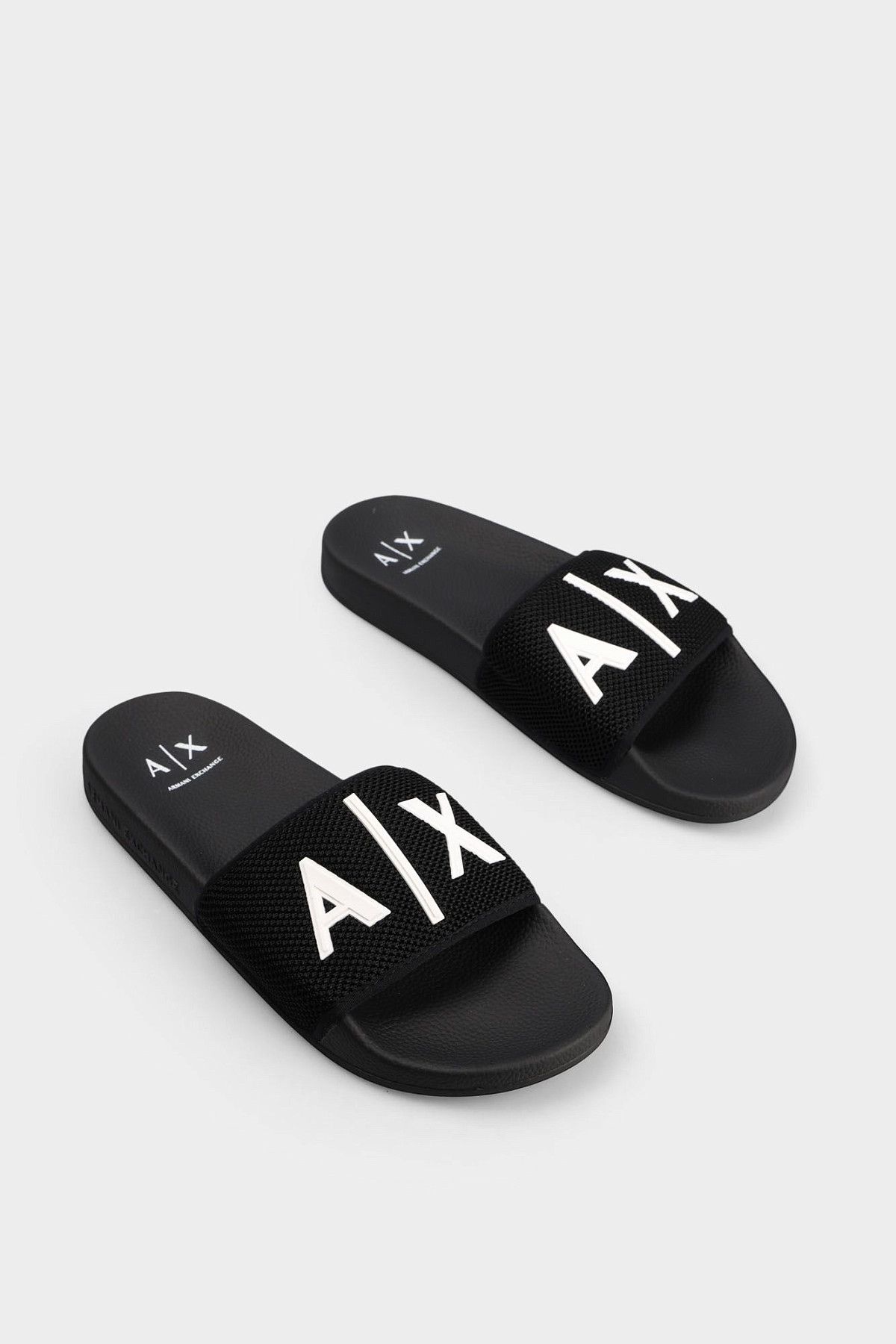 Шлепанцы Armani Exchange Черный
