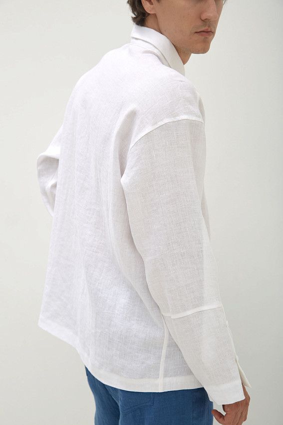 Рубашка с длинным рукавом The Hills Белый