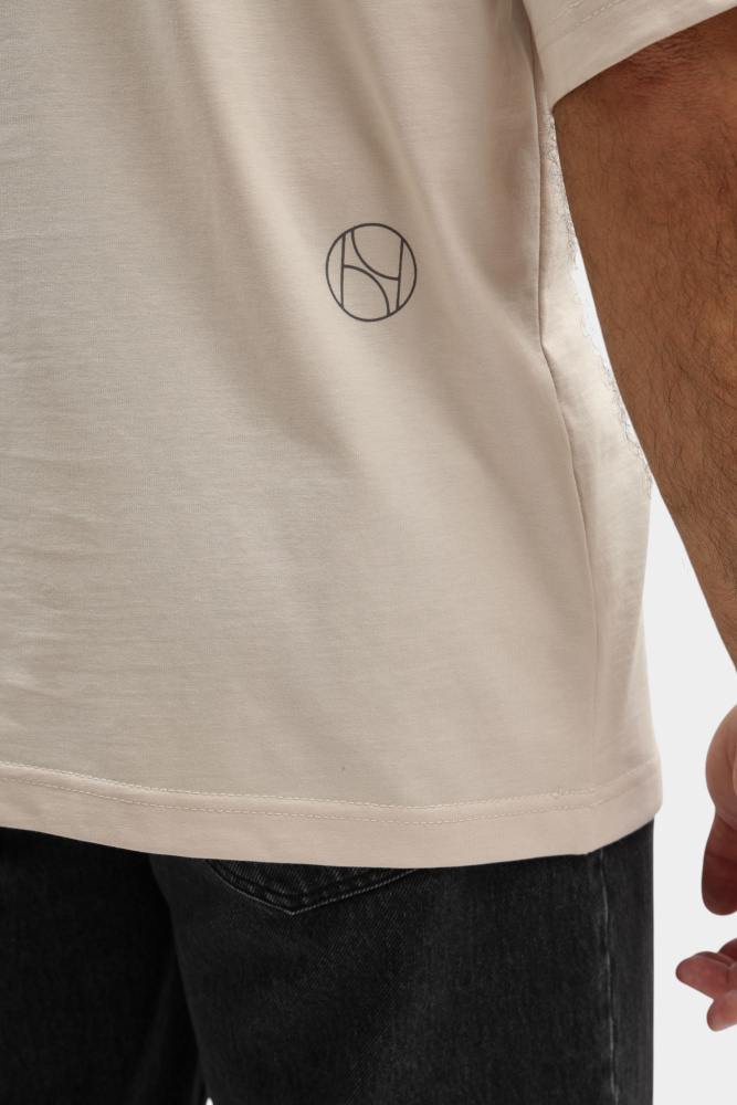 M-261-P-22-1405 Футболка The Hills Бежевый