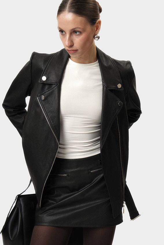 Куртка кожаная Armani Exchange