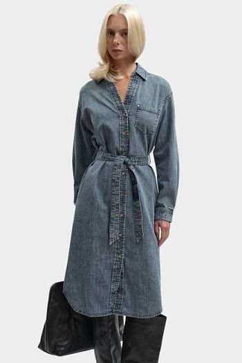 Платье джинсовое голубое Pepe Jeans