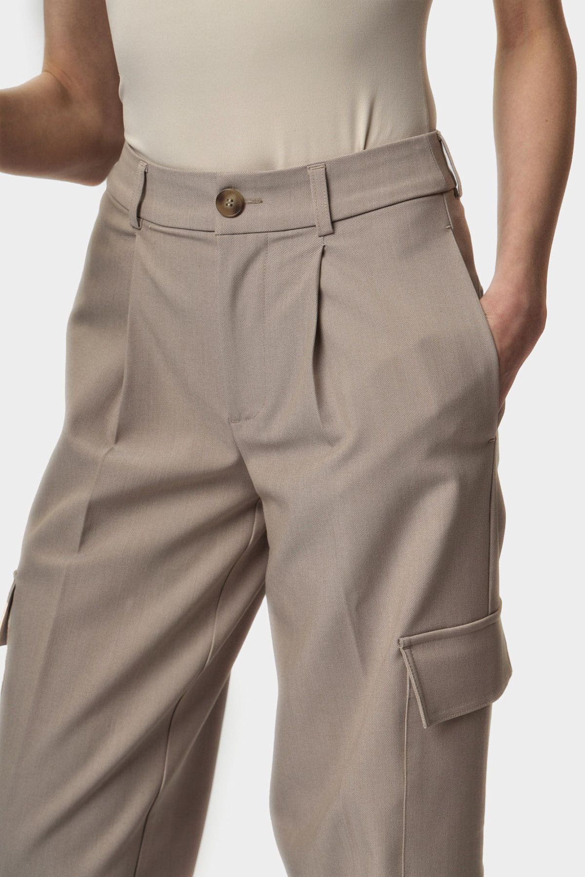 Брюки Calvin Klein Jeans Бежевый