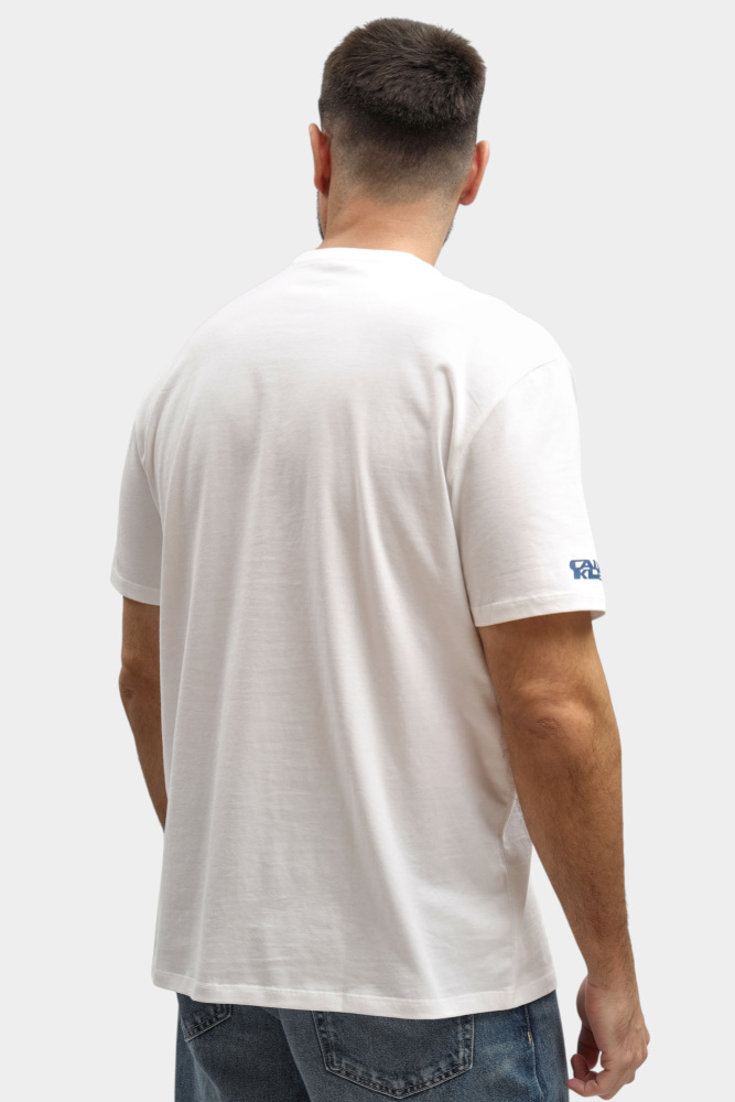 LV04RE811G Футболка Calvin Klein Jeans Белый