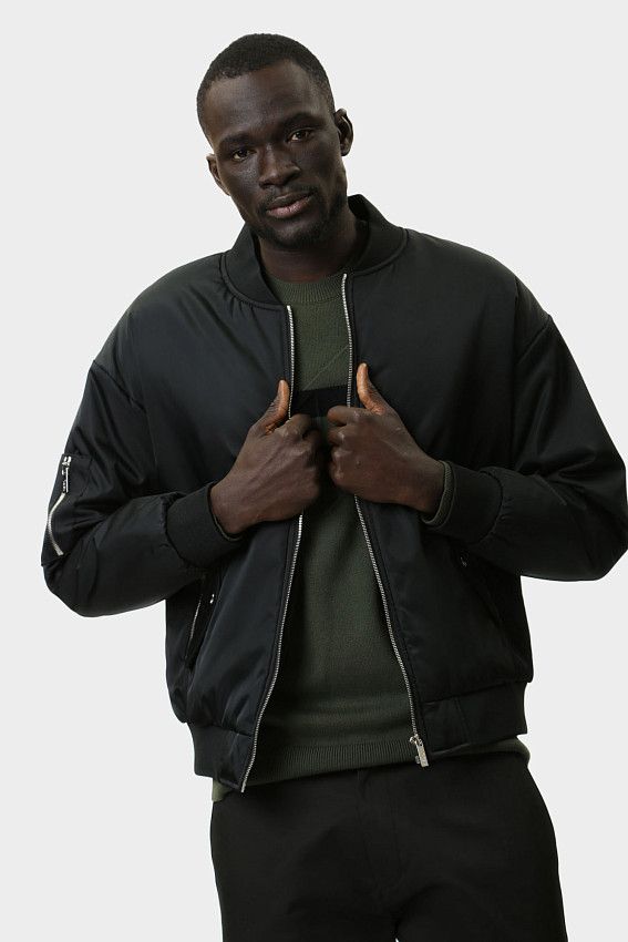 Бомбер Karl Lagerfeld Черный