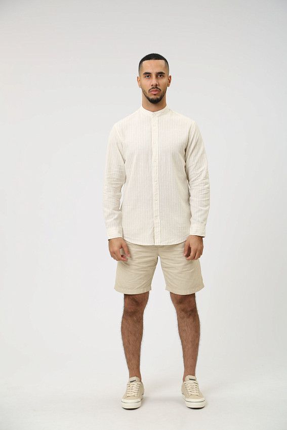 Рубашка с длинным рукавом Pepe Jeans Бежевый