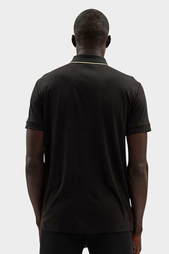 Поло EA7 Черный