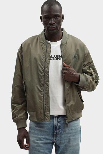 Бомбер оливковый Calvin Klein Jeans